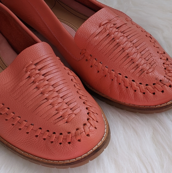 SÖFFT Since 1927  Woven moccasins color coral - Picture 3 of 8